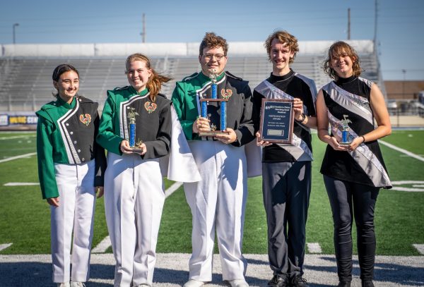 VIDEO: Marching Firebirds compete at Southern Plains Marching Festival